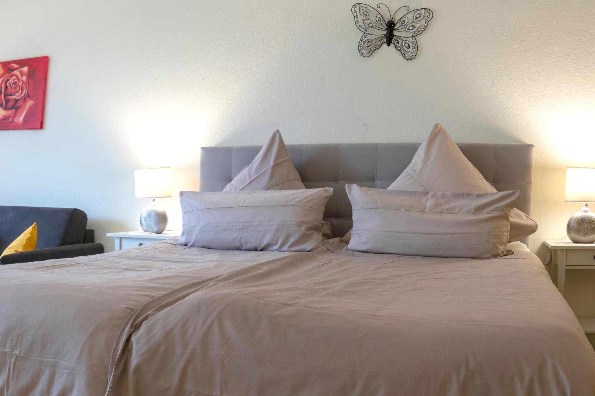 Haus Roseneck Mit Gratis Zugang Zur Jod-Sole-Therme 巴德贝芬森 外观 照片